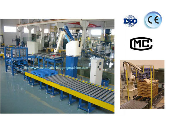 Qualidade  PLC Controls Automatic Stacking Machine , Robot Palletizer Machine Fábrica