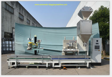 DCS-25 25 kg semi automatic ( open mouth bag ) packing & palletizing line