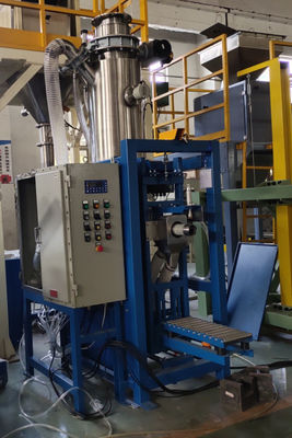 Indústria química fina máquina de embalagem de peso semiautomática de 25 quilogramas